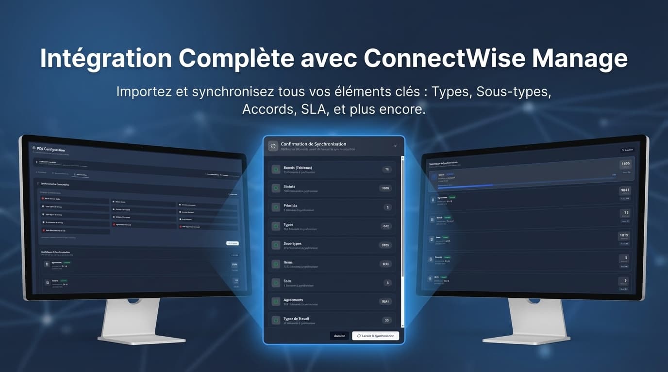 Synchronisation ConnectWise